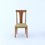 Aurelia Solid Sheesham Wood 6 Seater Dining Table Set - 3 Years Warranty