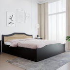 Nilkamal Willy Wooden King Bed with Box Storage | Engineered Wood | Contemporary Design