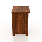 Savora Bedside Table With Storage in Solid Sheesham Wood - 3 Years Warranty