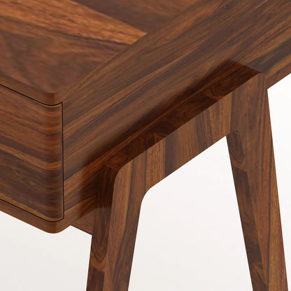 Raxon Sheesham Bedside Table With One Drawer - 3 Years Warranty