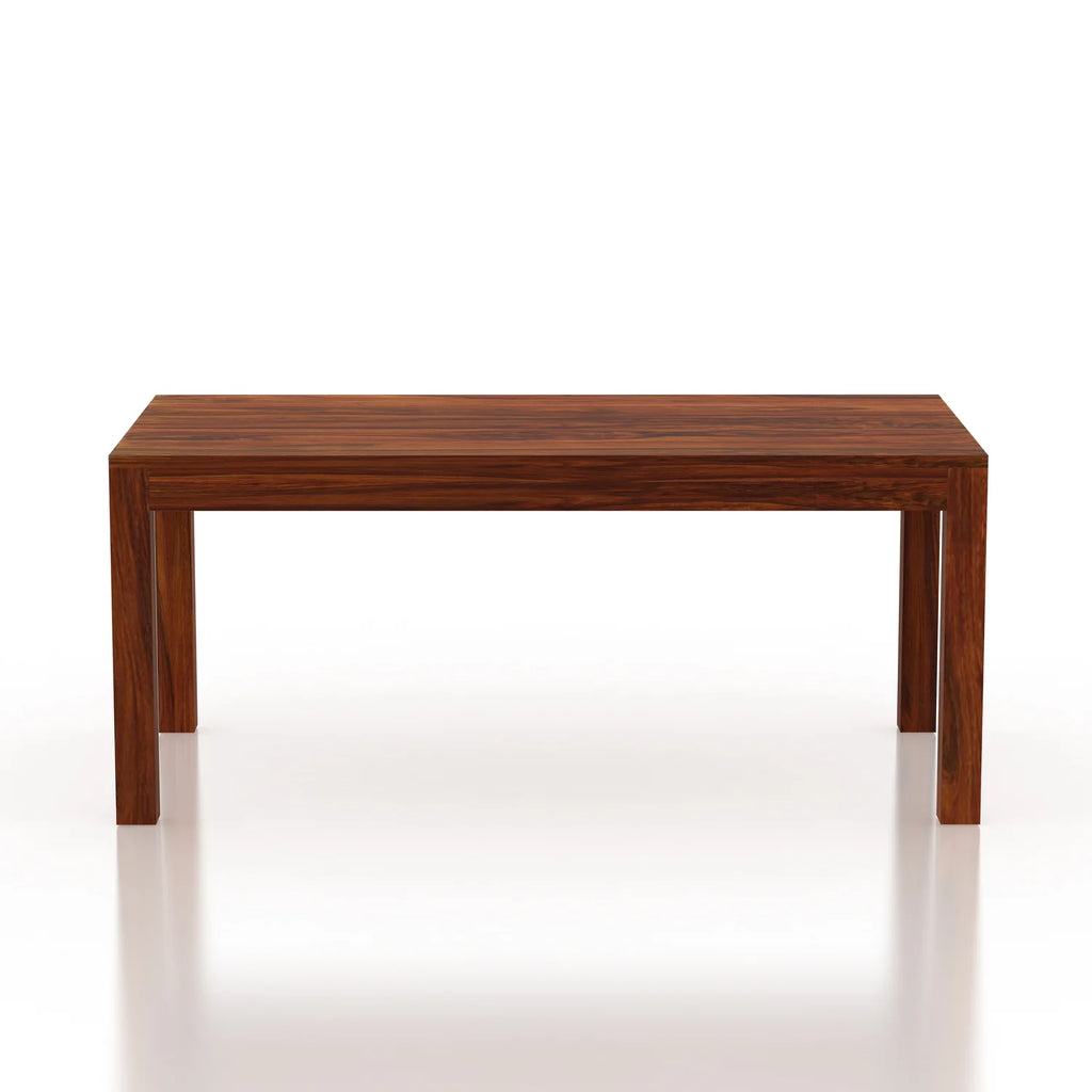 Arvyn Solid Sheesham Wood 6 Seater Dining Table Set - 3 Years Warranty