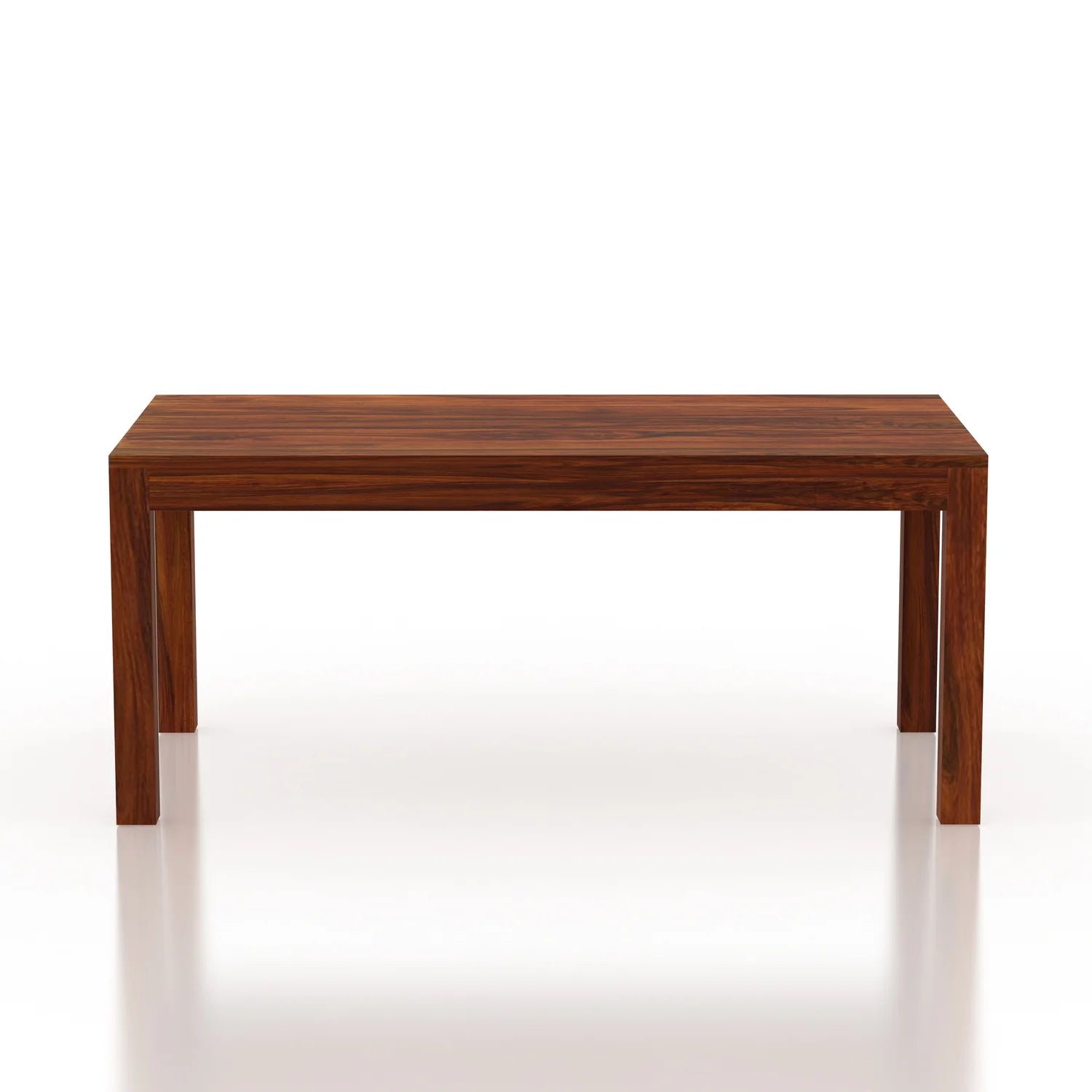 Arvyn Solid Sheesham Wood 6 Seater Dining Table Set - 3 Years Warranty