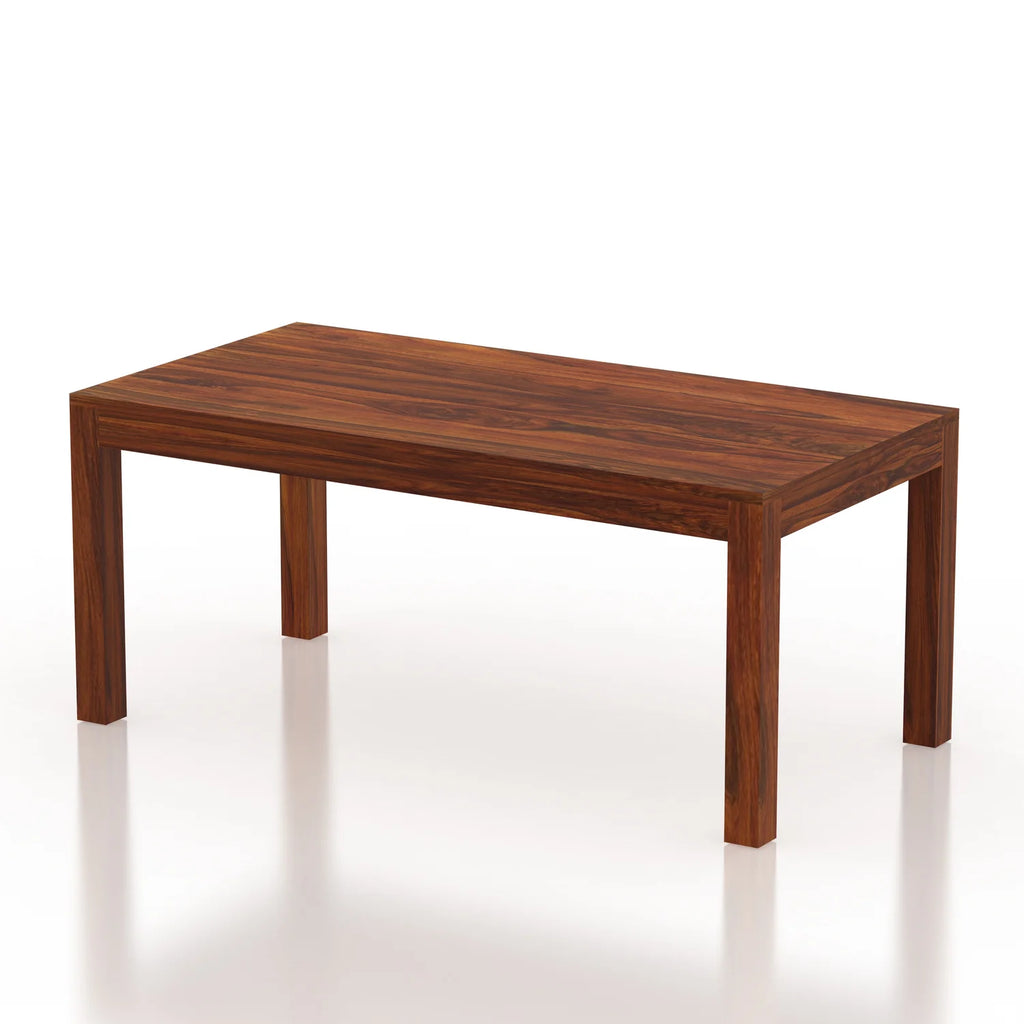 Arvyn Solid Sheesham Wood 6 Seater Dining Table Set - 3 Years Warranty