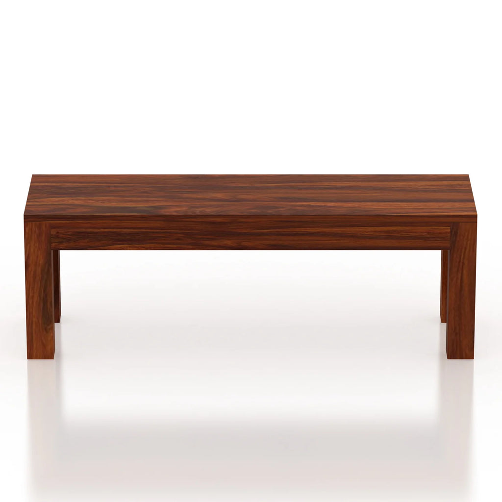 Arvyn Solid Sheesham Wood 6 Seater Dining Table Set - 3 Years Warranty