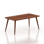 WoodCraft Solid Sheesham Wood 6 Seater Dining Table Set - 3 Years Warranty