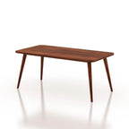 WoodCraft Solid Sheesham Wood 6 Seater Dining Table Set - 3 Years Warranty