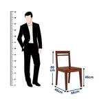 Arvyn Solid Sheesham Wood 6 Seater Dining Table Set - 3 Years Warranty