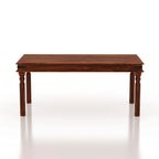 Verlix Solid Sheesham Wood 6 Seater Dining Table Set - 3 Years Warranty
