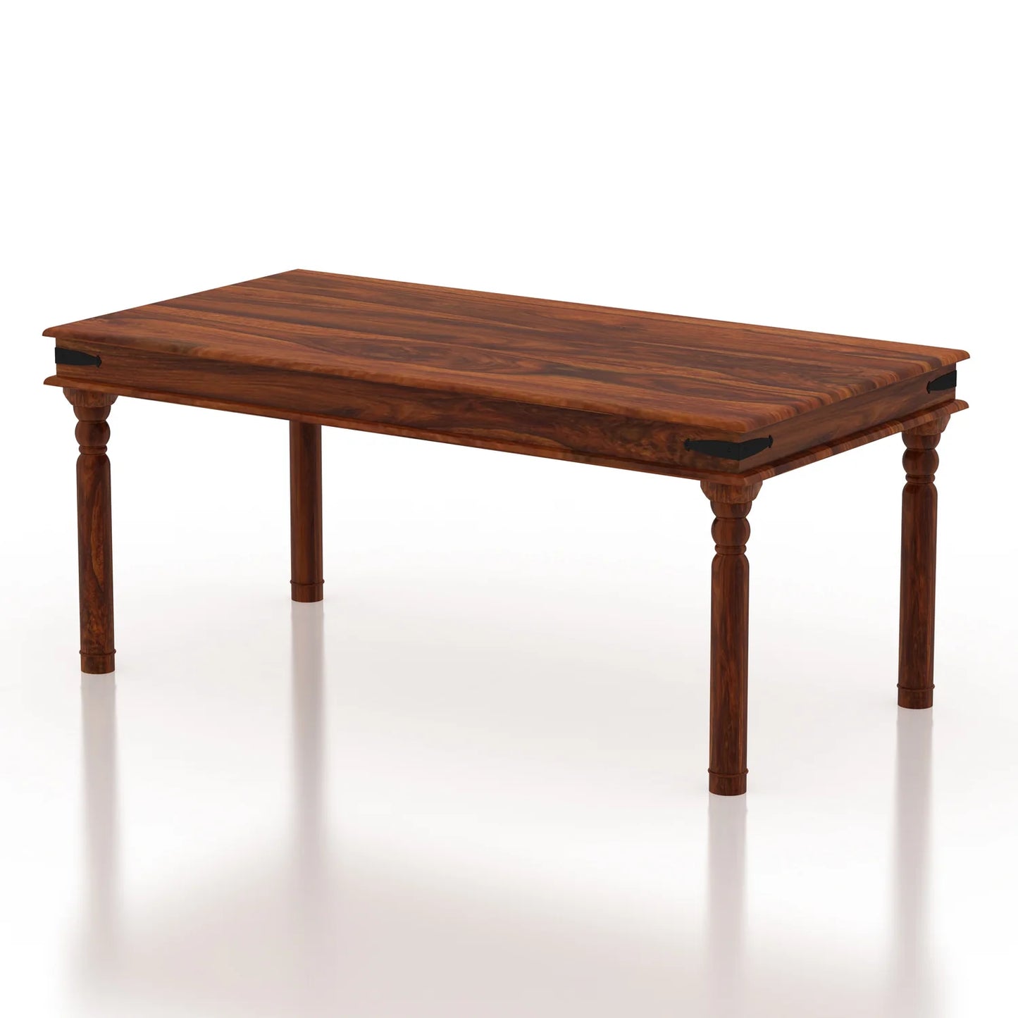 Verlix Sheesham 6 Seater Dining Set - 3 Years Warranty