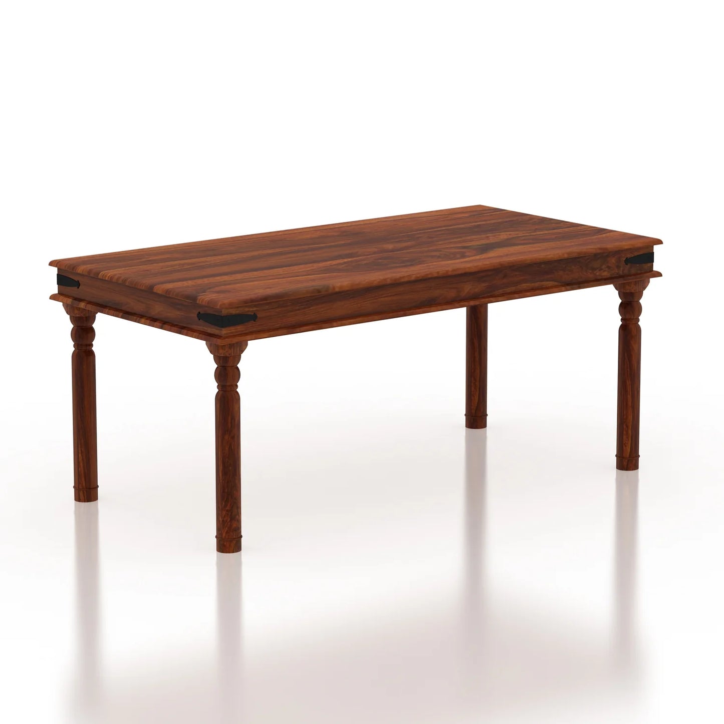 Verlix Sheesham 6 Seater Dining Set - 3 Years Warranty