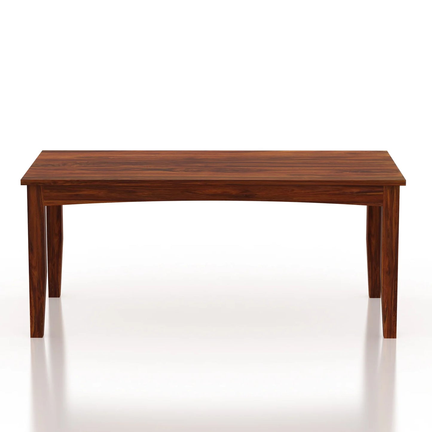 Zylin Sheesham 6 Seater Dining Set With Bench - 3 Years Warranty