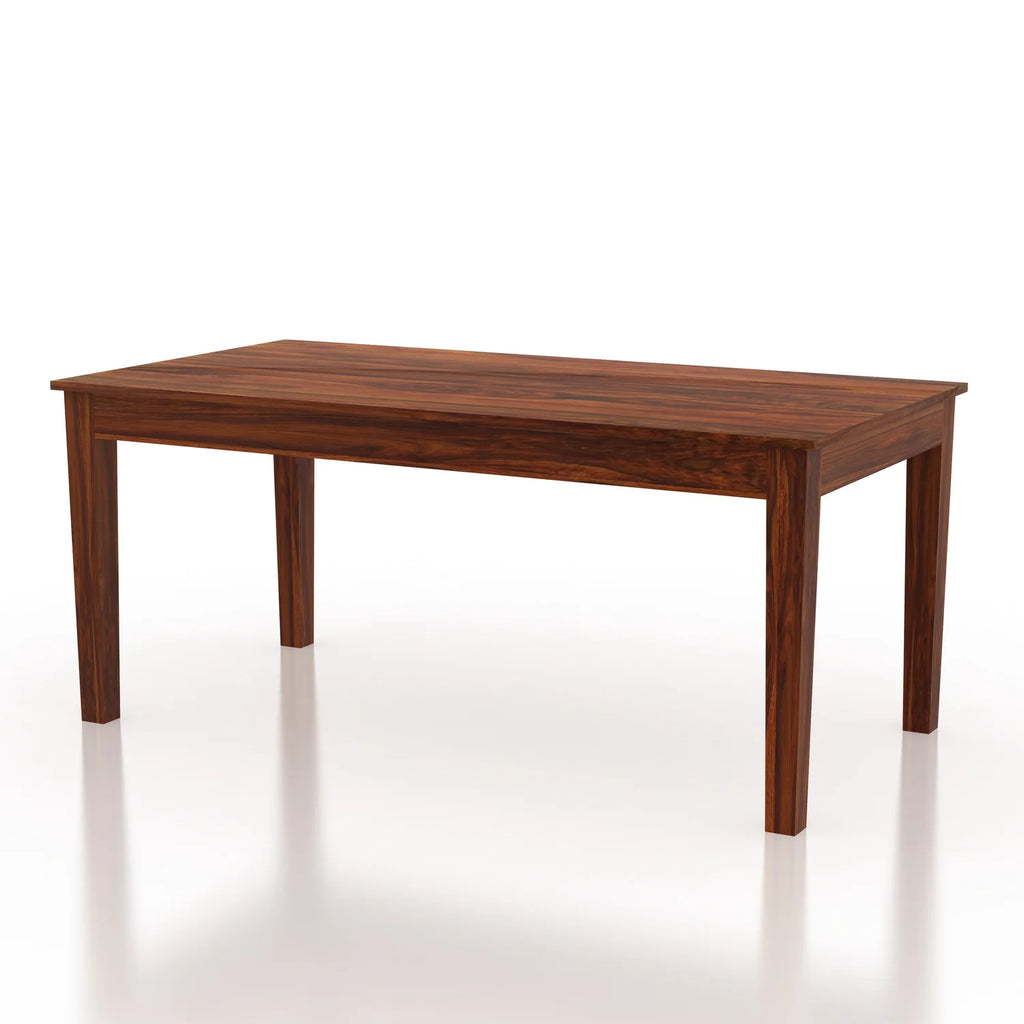 Savino Solid Sheesham Wood 6 Seater Dining Table Set - 3 Years Warranty