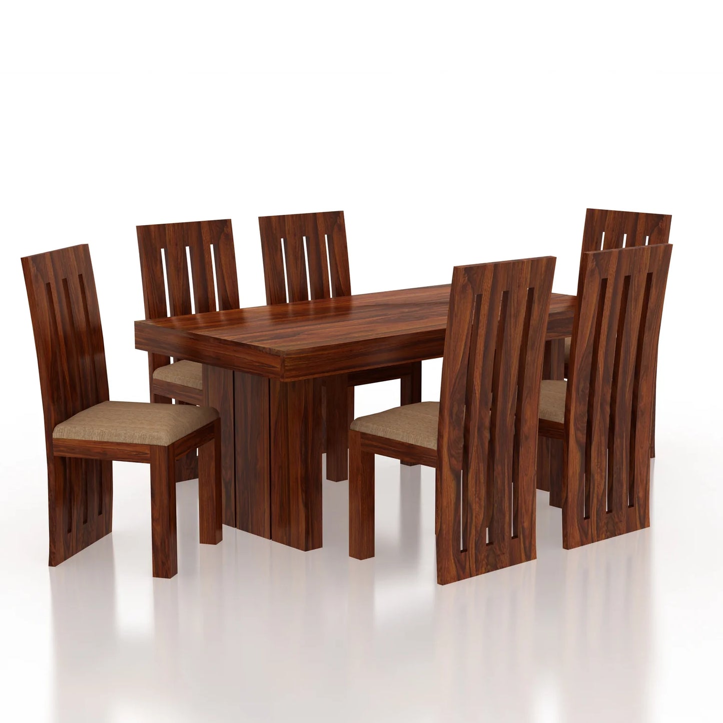 Maharaja Sheesham 6 Seater Dining Set - 3 Years Warranty
