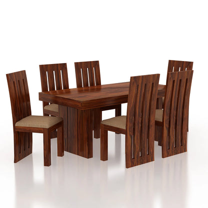 Maharaja Sheesham 6 Seater Dining Set - 3 Years Warranty