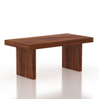 Maharaja Solid Sheesham Wood 6 Seater Dining Table Set - 3 Years Warranty