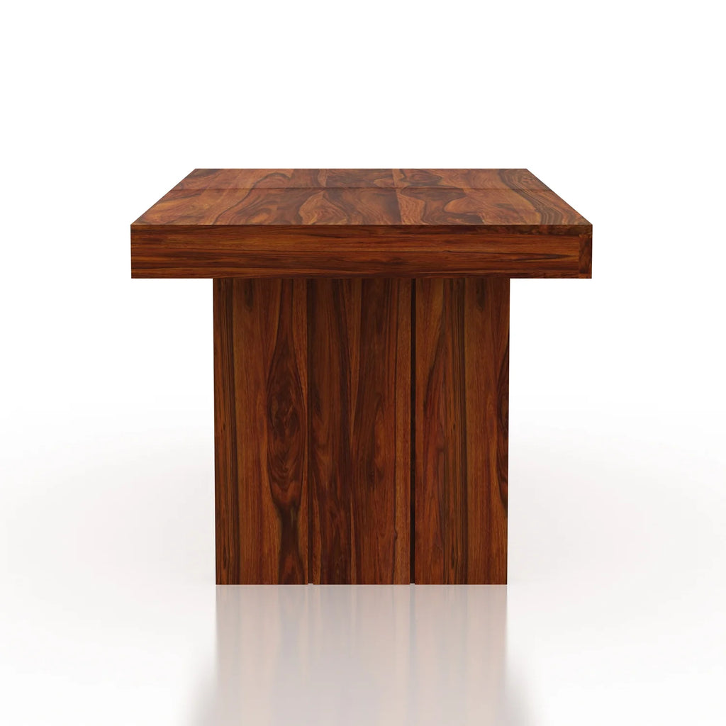 Maharaja Solid Sheesham Wood 6 Seater Dining Table Set - 3 Years Warranty
