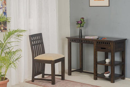 Rjart Solid Wood Kuber Writing / Study Table