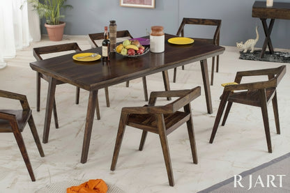 Rjart Solid Wood Buck Dining Set