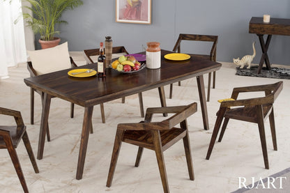 Rjart Solid Wood Buck Dining Set