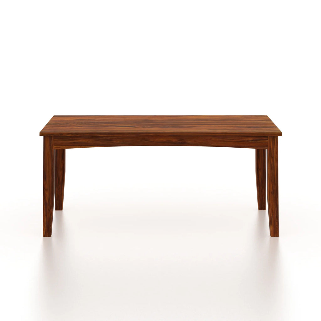 Solvix Solid Sheesham Wood 6 Seater Dining Table Set - 3 Years Warranty