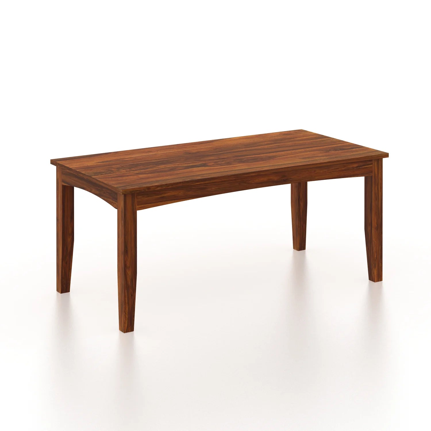 Solvix Solid Sheesham Wood 6 Seater Dining Table Set - 3 Years Warranty