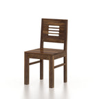 Merlox Solid Sheesham Wood Square 4 Seater Dining Table Set - 3 Years Warranty