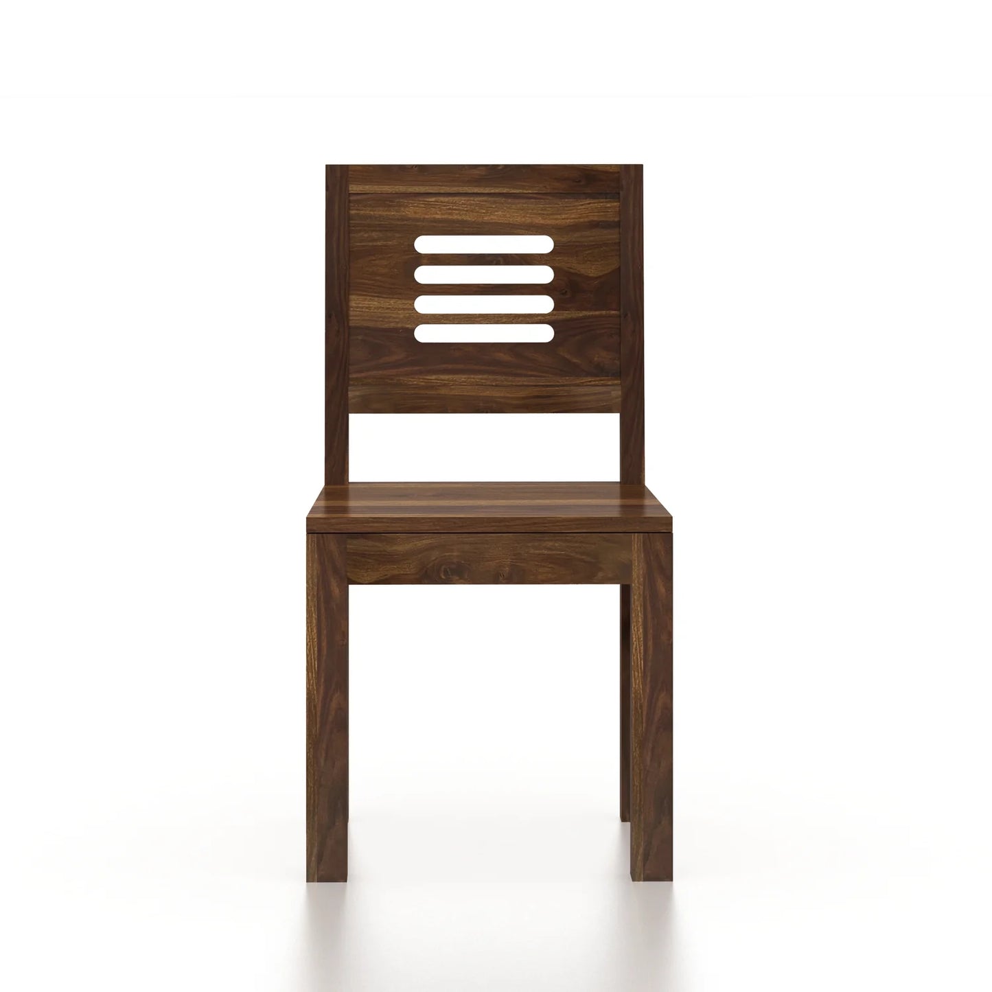 Merlox Sheesham Square 4 Seater Dining Set - 3 Years Warranty