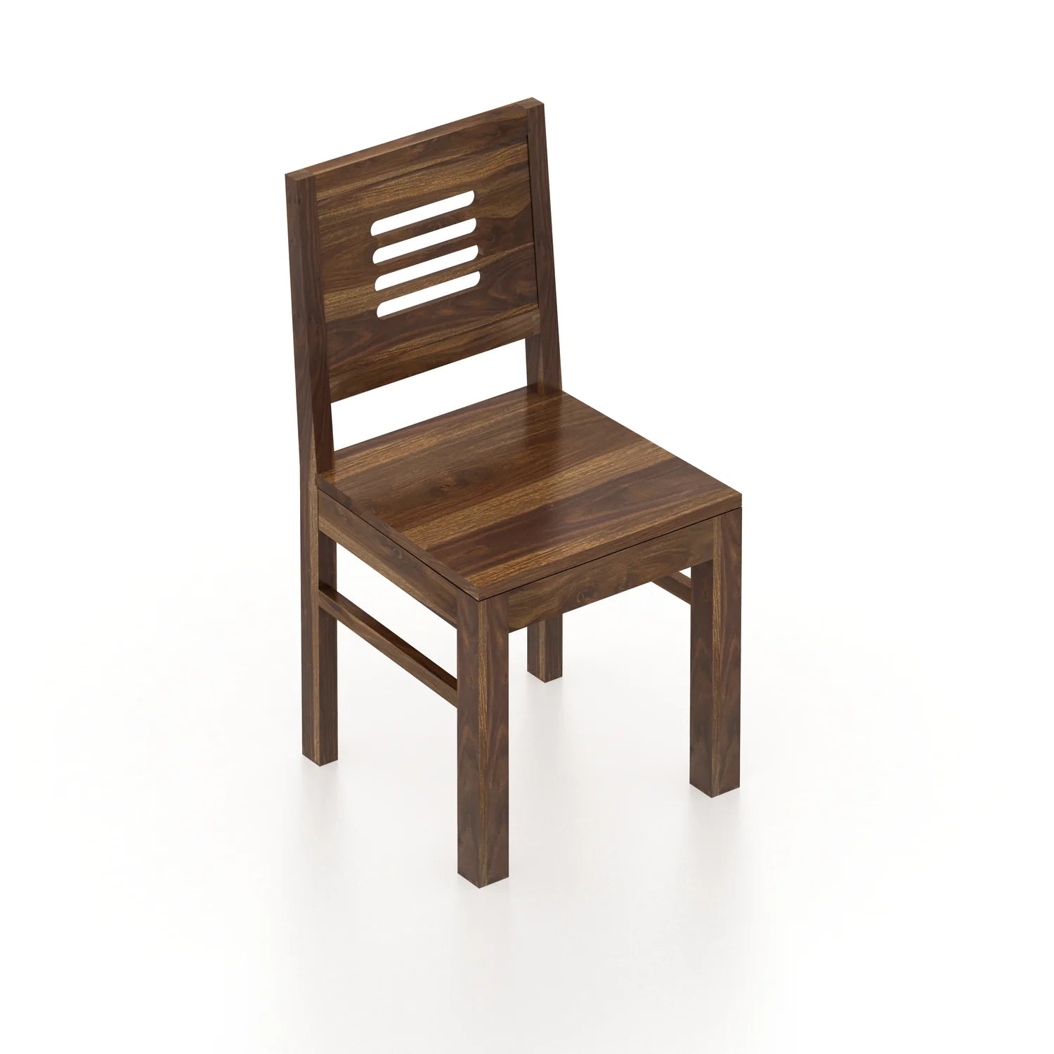 Merlox Solid Sheesham Wood Square 4 Seater Dining Table Set - 3 Years Warranty