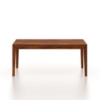 Aurevo Solid Sheesham Wood 6 Seater Dining Table Set With Upholstered Chairs- 3 Years Warranty