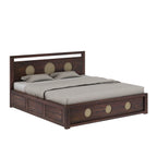 Tierra Sheesham Bed With Box Storage - 3 Years Warranty