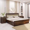 {"alt" => "Rjart Sheesham Solid Wood Bed In Hydraulic Storage Bed In Honey Oak Finish"}