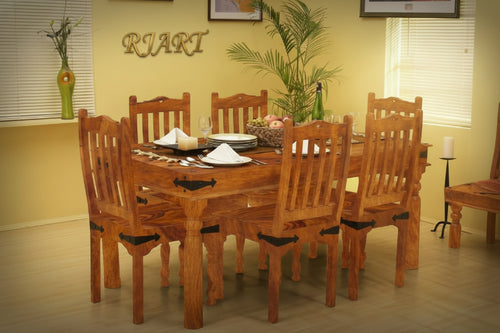 {"alt" => "Rjart Solid Wood Dining Set With Bench"}