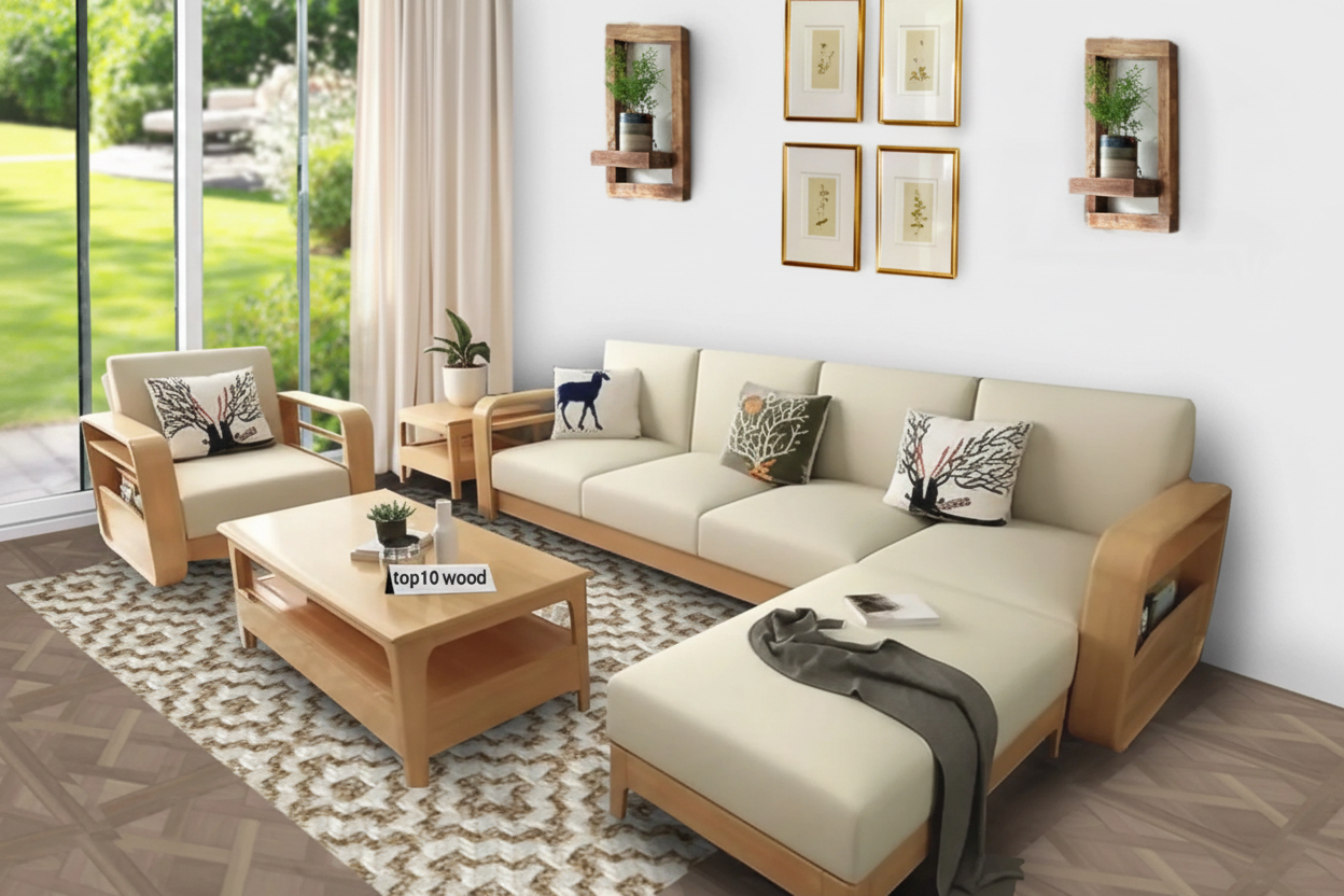 Rjart L Shape Sofa Modern sofa Design 4 seater+1 seater ottoman