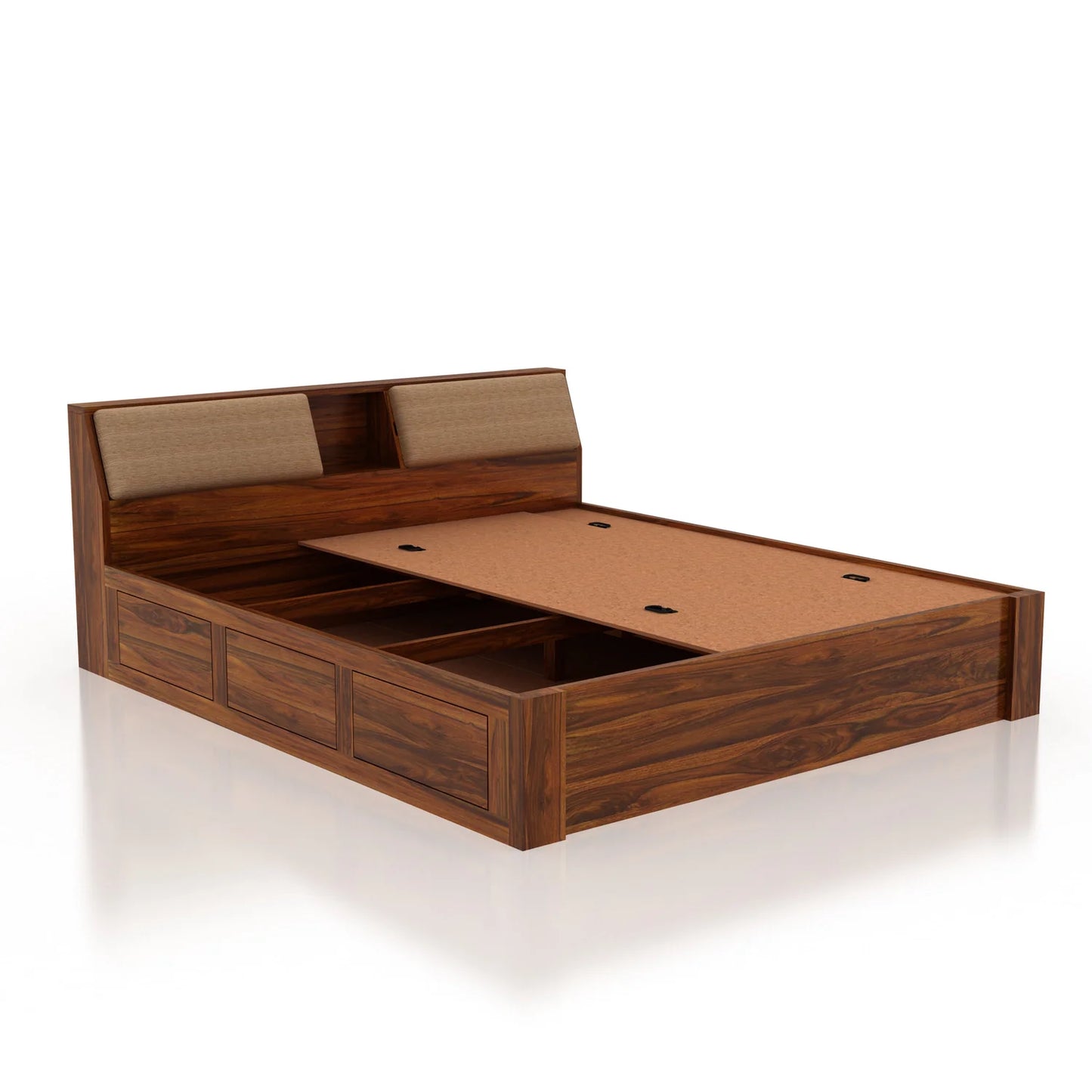 Imperial Sheesham Bed With Box Storage - 3 Years Warranty