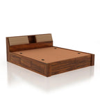 Imperial Solid Sheesham Wood Bed with Box Storage - 3 Years Warranty