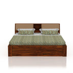 Imperial Solid Sheesham Wood Bed with Box Storage - 3 Years Warranty