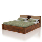 Imperial Solid Sheesham Wood Bed with Box Storage - 3 Years Warranty