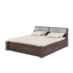 Sevilla Solid Sheesham Wood Bed With Box Storage - 3 years Warranty