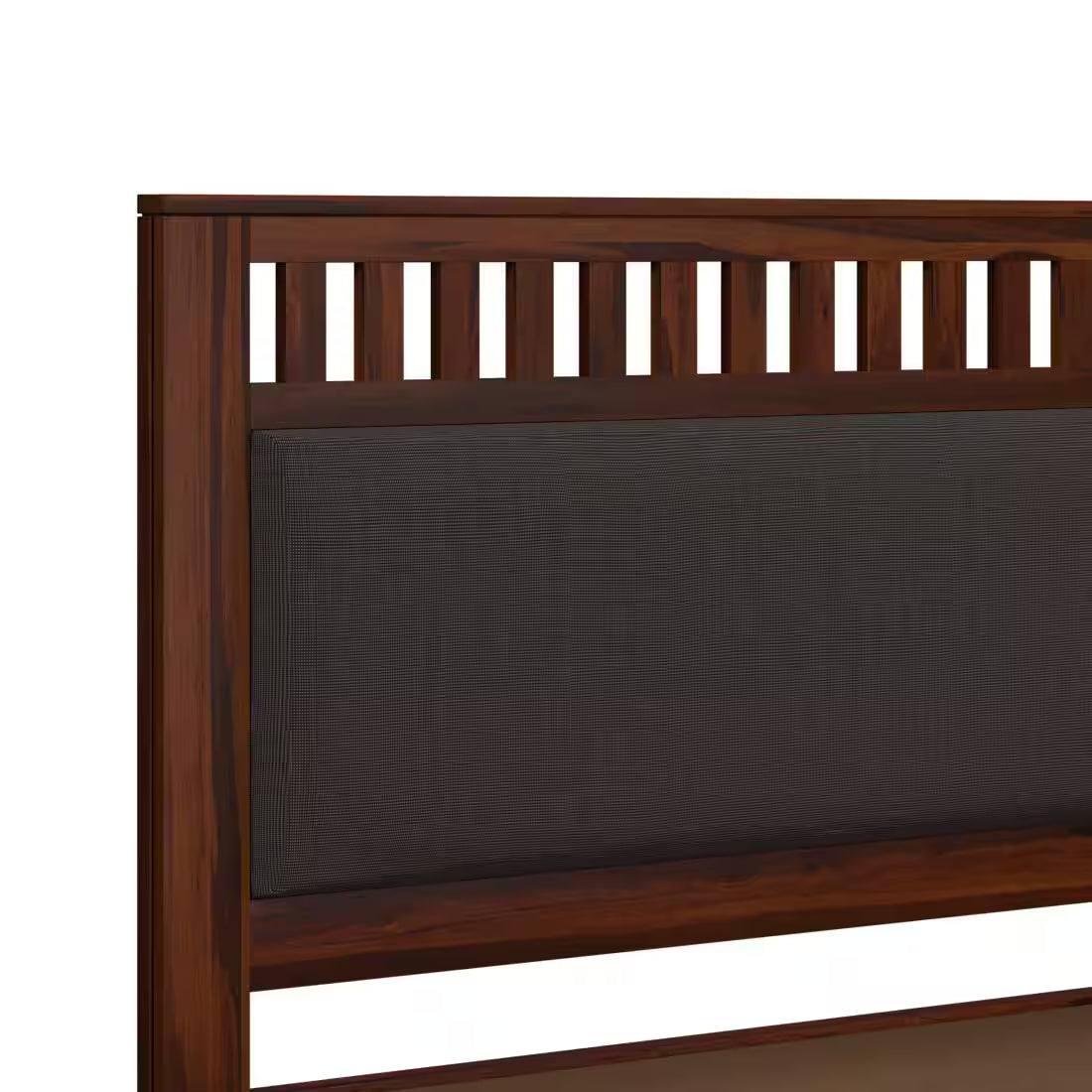 Rjart Sheesham Solid Wood Bed In Hydraulic Storage Bed In Honey Oak Finish