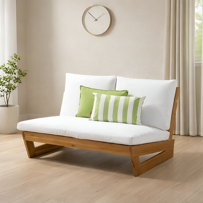 Rjart Monte Sheesham 2 Seater Lounge Sofa - 3 Years Warranty