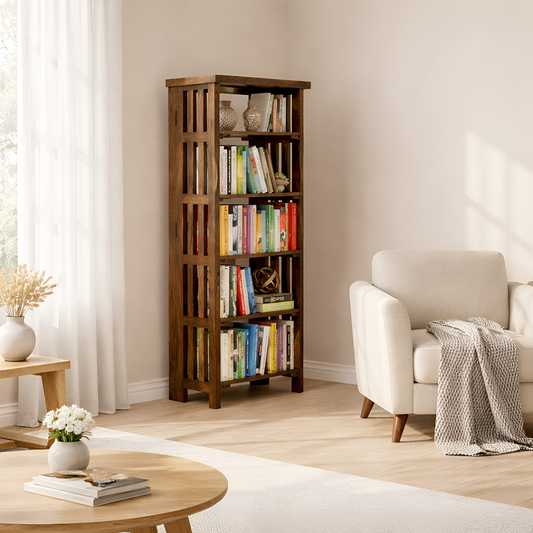 Rjart Solid Wood Turner Bookcase