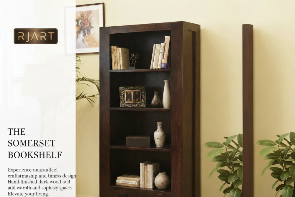 Rjart Solid Wood Romeo Bookshelf