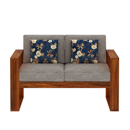 Rjart Euro Sheesham 2 Seater Sofa - 3 Years Warranty