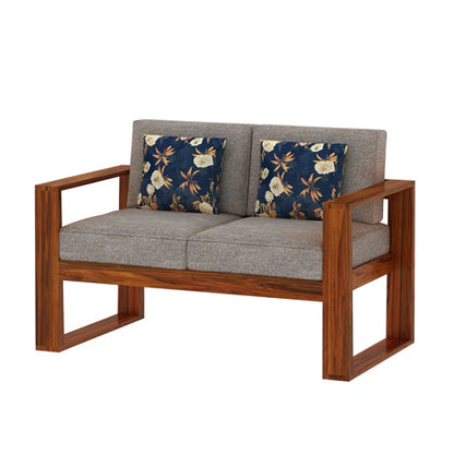 Rjart Euro Sheesham 2 Seater Sofa - 3 Years Warranty