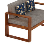 Rjart Euro Sheesham 2 Seater Sofa - 3 Years Warranty