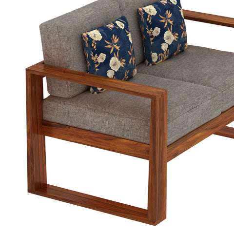 Rjart Euro Sheesham 2 Seater Sofa - 3 Years Warranty