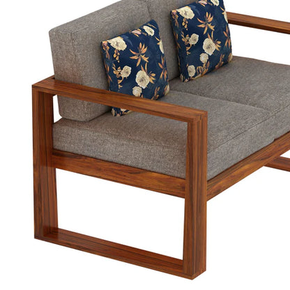 Rjart Euro Sheesham 2 Seater Sofa - 3 Years Warranty