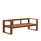 Rjart Euro Sheesham 3 Seater Sofa - 3 Years Warranty