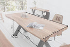 Rjart Solid Wood Indiana Thar Dining Set
