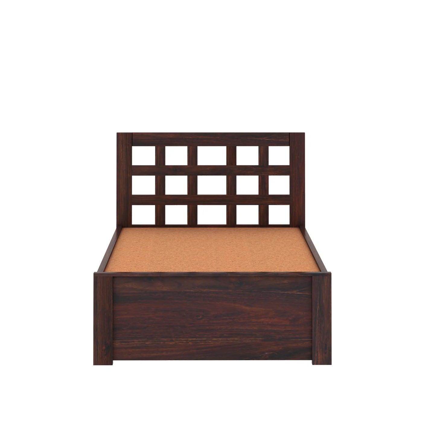 Simons Sheesham Single Bed With Box Storage - 3 Years Warranty